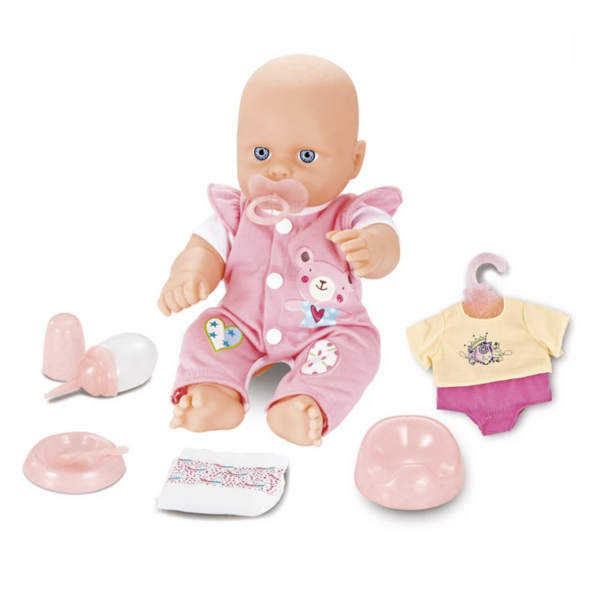Интерактивная Кукла Baby Born ( Пупс Беби Борн ) Очаровательный Малыш с Аксессуарами 30 см 