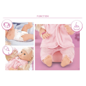 Интерактивная Кукла Baby Born ( Пупс Беби Борн ) Очаровательная Малышка 42 см + 11 Аксессуаров