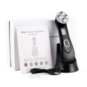 Микротоковый Массажер Для Лица с Функцией RF + EMS + Фототерапия ( LED - терапия ) с Эффектом Лифтинга и Подтяжки Кожи Черный
