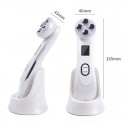 Микротоковый Массажер Для Лица С Функцией RF + EMS + Фототерапия ( LED - Терапия ) С Эффектом Лифтинга И Подтяжки Кожи Белый