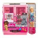 Кукла Барби Игровой Набор Barbie и Модный Шкаф с Одеждой и Аксессуарами Mattel  GBK12