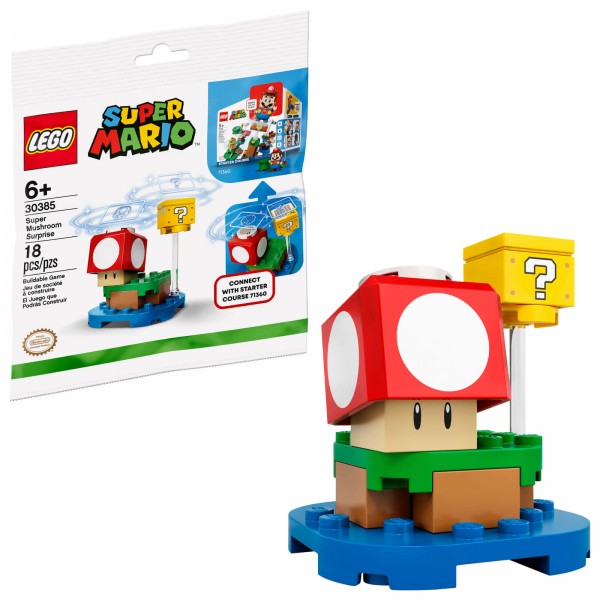 Набор Лего Марио Сюрприз Super Mario Mushroom Surprise Expansion Set  30385