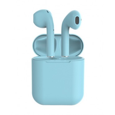 Беспроводные Bluetooth Наушники Вкладыши Со Встроенным Чипом JL D8 Inpods 12 Голубые