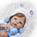 Силиконовая Коллекционная Кукла Реборн Reborn Мальчик Тёма ( Виниловая Кукла ) Высота 57 см