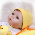 Силиконовая Коллекционная Кукла Реборн Reborn Девочка Мира ( Виниловая Кукла ) Высота 55 См