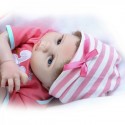 Силиконовая Коллекционная Кукла Реборн Reborn Девочка Нана ( Виниловая Кукла ) Высота 55 См