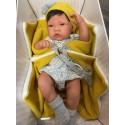 Силиконовая Коллекционная Кукла Реборн Испания Оригинал Reborn Мальчик Джейси ( Виниловая Кукла ) Антонио Хуан Высота 42 см