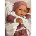 Силиконовая Коллекционная Кукла Реборн Испания Оригинал Reborn Девочка Полли ( Виниловая Кукла ) Антонио Хуан Высота 42 см
