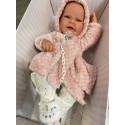 Силиконовая Коллекционная Кукла Реборн Испания Оригинал Reborn Девочка Холли ( Виниловая Кукла ) Антонио Хуан Высота 42 см