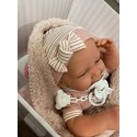 Силиконовая Коллекционная Кукла Реборн Испания Оригинал Reborn Девочка Терри ( Виниловая Кукла ) Антонио Хуан Высота 42 см