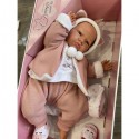 Силиконовая Коллекционная Кукла Реборн Испания Оригинал Reborn Девочка Синди ( Виниловая Кукла ) Антонио Хуан Высота 52 см