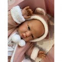 Силиконовая Коллекционная Кукла Реборн Испания Оригинал Reborn Девочка Синди ( Виниловая Кукла ) Антонио Хуан Высота 52 см