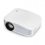 Портативный мини LED проектор 1500 lumen с динамиком + TV тюнер Cheerlux Белый