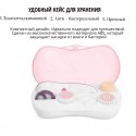 Многофункциональная водонепроницаемая щетка для чистки лица и тела + 5 насадок + 2 режима мощности + защитный кейс