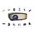 Портативный WIFI мини LED проектор 1500 lumen с динамиком + TV тюнер Cheerlux