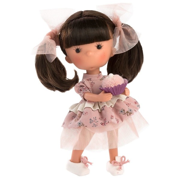 Испанская Кукла Llorens Виниловая Кукла Коллекция Miss Minis "Miss Sara Pots" 52603