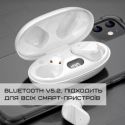 Беспроводные Bluetooth Наушники Вакуумные Вкладыши IPX5 Со Встроенным Чипом JL Sainyer A68 Белые