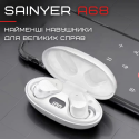 Беспроводные Bluetooth Наушники Вакуумные Вкладыши IPX5 Со Встроенным Чипом JL Sainyer A68 Белые