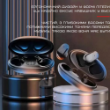 Беспроводные Bluetooth Наушники Вкладыши TWS Вакуумные Со Встроенным Чипом JL Sainyer А68 Чёрные