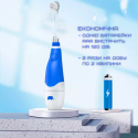 Детская Электрическая Зубная Щетка Звуковая С LED Подсветкой И Таймером Seago SG902 Синяя