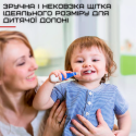 Детская Электрическая Зубная Щетка Звуковая С LED Подсветкой И Таймером Seago SG902 Синяя