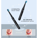 Электрическая Зубная Щетка Звуковая Seago 4 Режима + 8 Насадок SG551 Черная