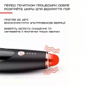 Вакуумный Очиститель Пор Лица И Прибор Для Пилинга 3 Режима Мощности + Функция Вибро Разогрева Кожи Чёрный
