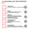Микротоковый Массажер Для Лица RF + LED Терапия + Технологии EMS И Прибор Для Лифтинга, Омоложения И Подтяжки Мышц Лица OKACHI GLIYA