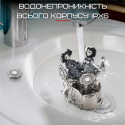 Мужская Электробритва 6in1 Роторная Для Сухого И Влажного Комплексного Бритья С Плавающими 4D Головками Триммер + Машинка Для Стрижки + Массаж Водонепроницаемая IPX6 Серебро