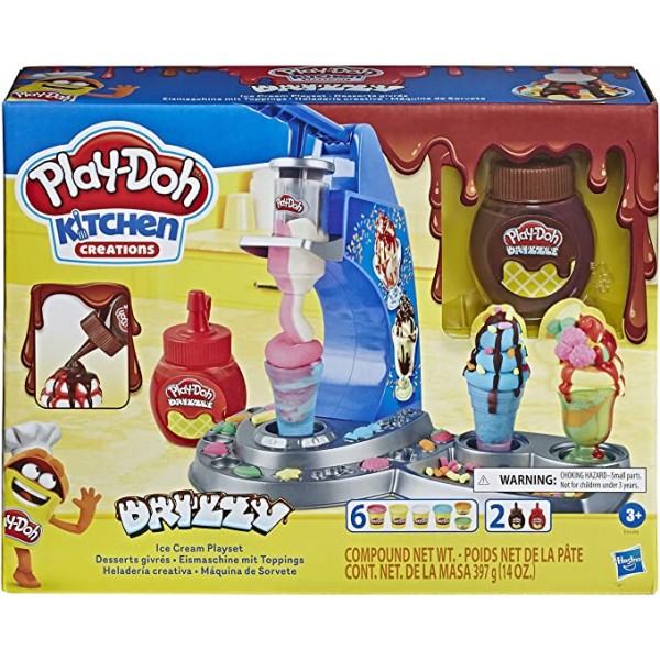 Игровой Набор Плей До Кухня Мороженое С Глазурью Play Doh Ice Cream Hasbro