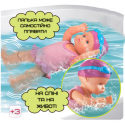 Плавающая Кукла Интерактивная Для Ванной Шарнирные Ножки Swimming Doll Девочка Плавчиха 33 См