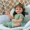 Силиконовая Коллекционная Кукла Реборн Reborn Девочка София ( Виниловая Кукла ) Высота 55 См
