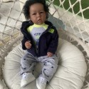 Силиконовая Коллекционная Кукла Реборн Reborn Мальчик Давид ( Виниловая Кукла ) Высота 50 См