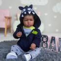 Силиконовая Коллекционная Кукла Реборн Reborn Мальчик Давид ( Виниловая Кукла ) Высота 50 См
