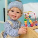 Силиконовая Коллекционная Кукла Реборн Reborn Мальчик Патрик ( Виниловая Кукла ) Высота 57 См