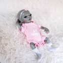 Силиконовая Коллекционная Кукла Реборн Инопланетянин Девочка Рипли ( Виниловая Кукла Пришелец ) Высота 35 См