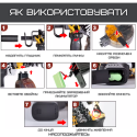 Детский Игрушечный Гель Бластер на Орбизах Автомат Скорпион в Топовой Комплектации
