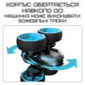 Трюковая Машинка Перевертыш Скоростная с LED Подсветкой и Вращающимся Корпусом Радиоуправляемая Машинка на Аккумуляторе MKB Fancy Flip