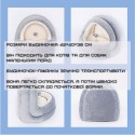 Домик Для Кошек с Игрушкой 42 см Глубокая Мягкая Лежанка Кровать с Внутренней Подушкой Серая