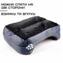 Лежак Двухсторонний Для Собак и Кошек Пуфик Подушка Для Животных 60*45 см