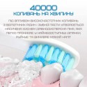 Электрическая Зубная Щетка Звуковая Взрослая Seago SG575 5 Насадок + 5 Режимов + Кейс Для Хранения Sonic Белая