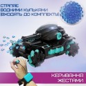  Игрушка Танк с Браслетом и Пультом Управления на Орбизах с Аккумулятором + LED Подсветка + Музыка + Демо Режим Радиоуправляемый Танк Вездеход с Гелиевыми Шариками Stunt Car Чёрный 