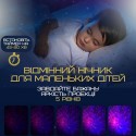 Проектор Звёздного Неба Космонавт Светодиодный LED Ночник Галактика с Лазерной Проекцией Для Детей и Взрослых на Пульте Управления 8in1 Чёрный