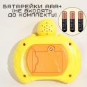 Электронный Pop It Pro Антистресс Детская Интерактивная Развивающая Игрушка 4 Режима + Подсветка Портативный Поп Ит Утенок