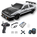 Большая Дрифтовая Машинка на Аккумуляторе и Пульте Управления с Паром и Световыми Эффектами RC Race Toyota AE86 4WD 28 см 