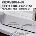 Увлажнитель Воздуха с LED Подсветкой 3в1 Аромадифузор с Имитацией Огненного Пламя Ночник для Детей Белый